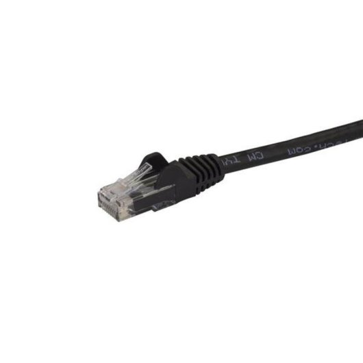 Cable de red StarTech Cat6 2m UTP RJ-45 Negro con conectores de oro