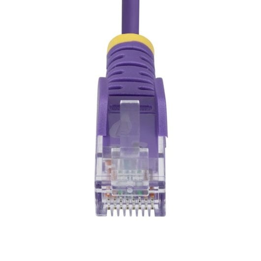 Cable de red StarTech.com CAT6 U/UTP 10m púrpura slim RJ45 LSZH 28AWG PoE++