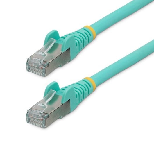 Netzwerkkabel StarTech.com 3m Cat6a Aqua LSZH S/FTP 10GbE 100W PoE++ RJ-45 Snagless