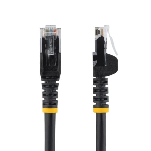 Cable de red StarTech.com Cat5e 10 m RJ45 UTP negro chapado en oro