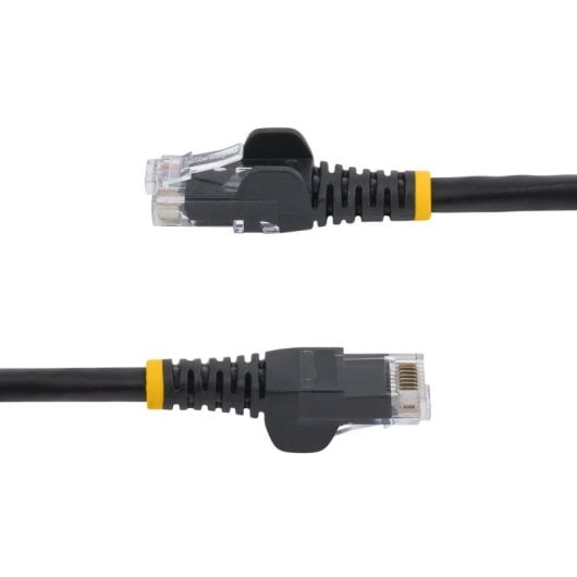 Cable de red StarTech.com Cat5e 10 m RJ45 UTP negro chapado en oro