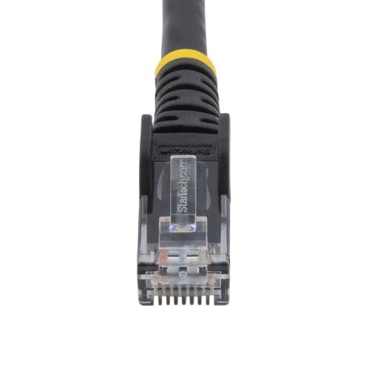 Cable de red StarTech.com Cat5e 10 m RJ45 UTP negro chapado en oro