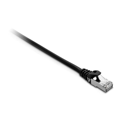 Cable de red V7 Cat7 1 m S/FTP RJ45 macho PVC negro