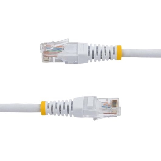 Cabo de Rede Ethernet StarTech.com M45PAT15MWH 15m Cat5e UTP Branco RJ-45 Moldado