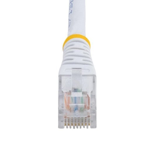 Cabo de Rede Ethernet StarTech.com M45PAT15MWH 15m Cat5e UTP Branco RJ-45 Moldado