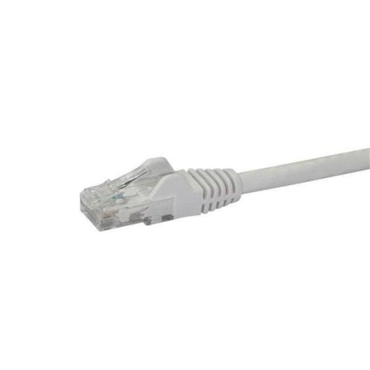 Ethernet-Kabel StarTech.com Cat6 0,5m UTP RJ45 Weiß Snagless Gigabit PoE