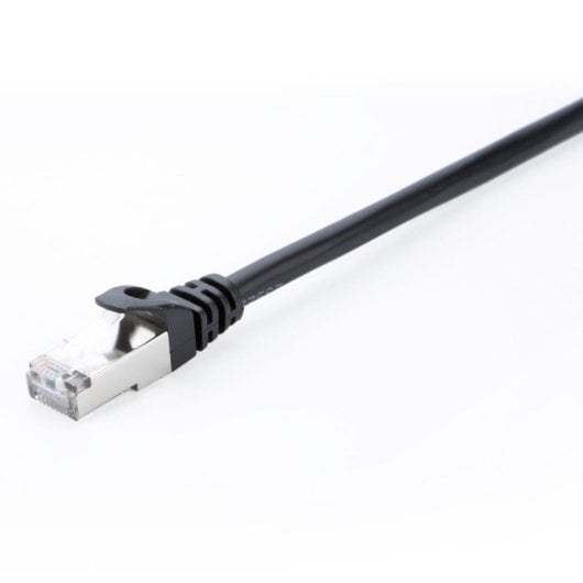 Cable de red V7 CAT6 STP SFTP 2 m RJ-45 blindado negro PVC