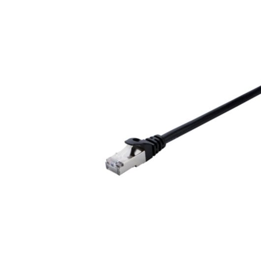 Cable de red V7 V7CAT7FSTP-50C-BLK Cat7 S-FTP 0,5 m RJ-45 Negro LSZH