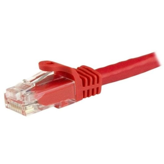 Netzwerkkabel StarTech N6PATC1MRD Cat6 1m RJ45 Rot Snagless PoE-Unterstützung