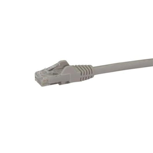 Cabo de rede StarTech N6PATC3MGR Cat6 3 m Cinzento RJ45 Snagless UTP PoE