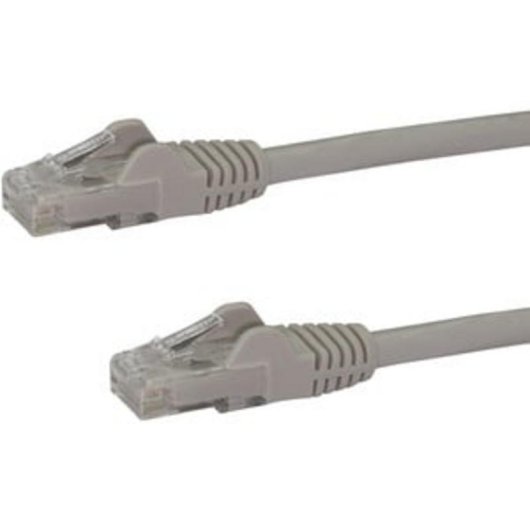 Cabo de rede StarTech N6PATC3MGR Cat6 3 m Cinzento RJ45 Snagless UTP PoE