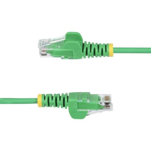 Cable Ethernet Cat6 StarTech 10m Verde 28AWG Slim RJ45 UTP LSZH PoE++