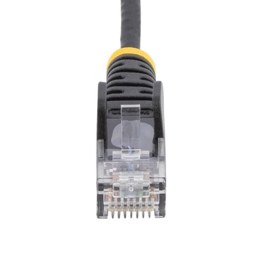 Cable Ethernet Cat6 StarTech 10m Slim Negro RJ45 UTP LSZH PoE++ 100W 28AWG