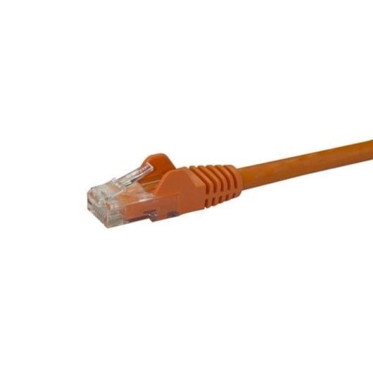 Cable de Red StarTech.com N6PATC2MOR Cat6 2 m Naranja Snagless UTP RJ45 a RJ45