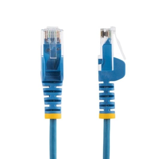 Cable Ethernet Cat6 StarTech Slim Azul 10m RJ45 Snagless LSZH 28AWG PoE++