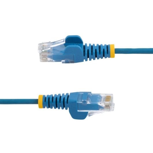 Cable Ethernet Cat6 StarTech Slim Azul 10m RJ45 Snagless LSZH 28AWG PoE++