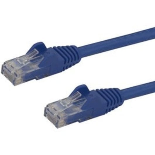 Ethernet Kabel StarTech N6PATC50CMBL Cat6 0,5m Blau RJ-45 UTP PoE 24AWG