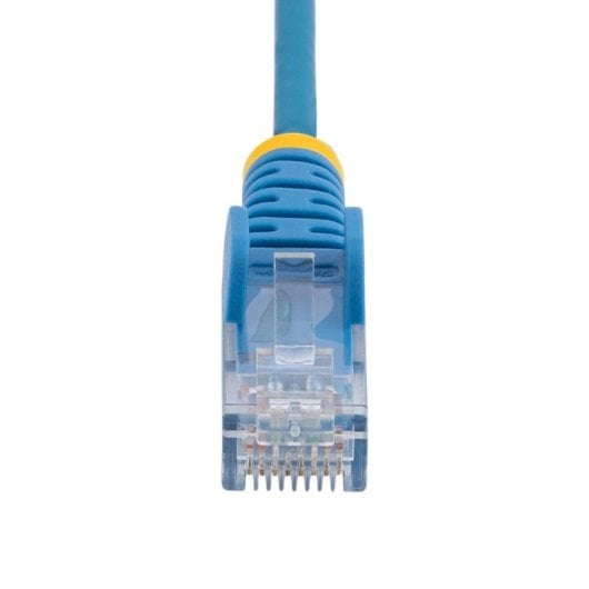 Cable de red StarTech Cat6 15 m Azul Slim 28AWG RJ45 U/UTP LSZH PoE++