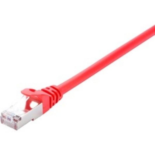 Netzwerkkabel V7 CAT6 S/FTP STP 5 m Rot RJ-45 Stecker-Stecker