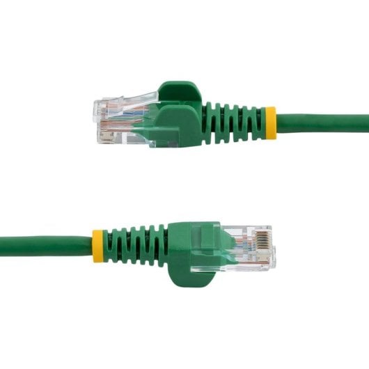 Cable Ethernet StarTech 0.5m Cat5e UTP RJ45 Verde Snagless PoE