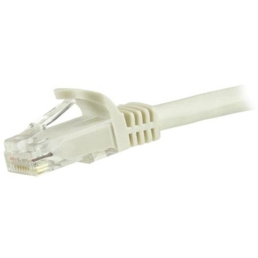 Cable de red StarTech Cat6 15m UTP RJ-45 Blanco transmisión Gigabit PoE
