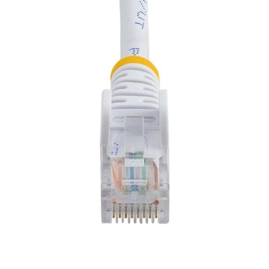 Cable de red StarTech 2m Cat5e RJ45 Snagless Blanco PoE UTP Plug and Play