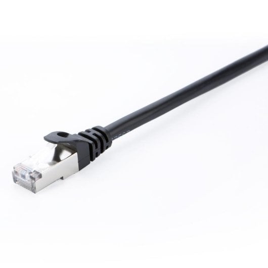 Netzwerkkabel V7 CAT6 S/FTP 5 m RJ-45 PVC Schwarz Geschirmt Gigabit