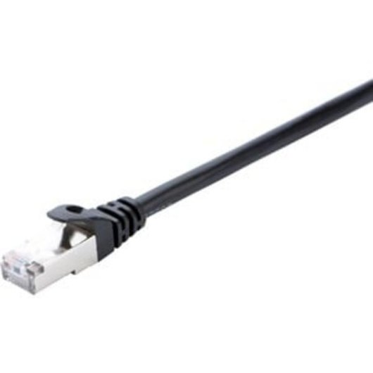 Netzwerkkabel V7 CAT6 S/FTP 5 m RJ-45 PVC Schwarz Geschirmt Gigabit