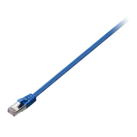 Netzwerkkabel V7 CAT6 S/FTP 5 m RJ-45 Stecker PVC blau abgeschirmt