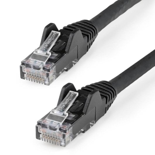 Cable Ethernet StarTech.com 15m Cat6 Negro LSZH UTP Snagless PoE 100W 650MHz