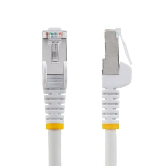 Cable Ethernet StarTech Cat6a S/FTP 10m Blanco LSZH 10GbE PoE++ 100W Snagless