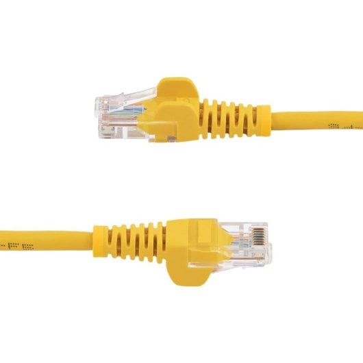 Cable de red StarTech 2m Cat5e RJ45 Snagless UTP amarillo alto rendimiento