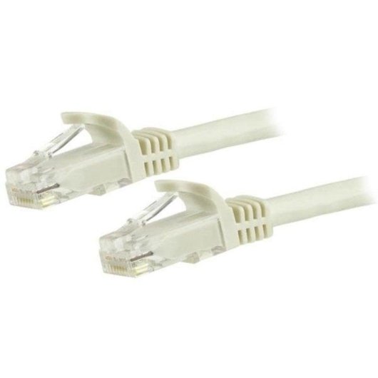 Netzwerkkabel Cat6 StarTech 5m weiß Snagless RJ45 UTP PoE 1000 Mbit/s