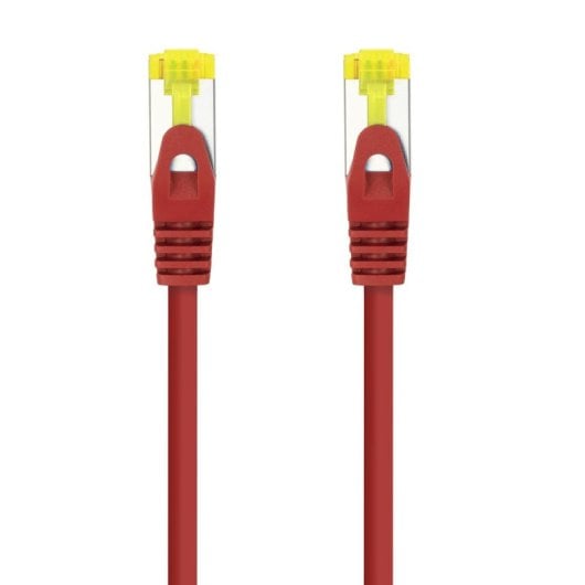 Cable de red Nanocable RJ45 Cat6A SFTP AWG26 LSZH Rojo 3 m