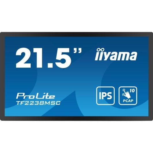 Digitales Flipchart iiyama TF2238MSC-B1 22" Full HD Touchscreen IPS LED Schwarz