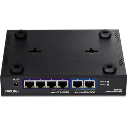 Switch Trendnet TEG-S762 6 Puertos 2x10G 4x2.5G Carcasa Metálica Sin Ventilador
