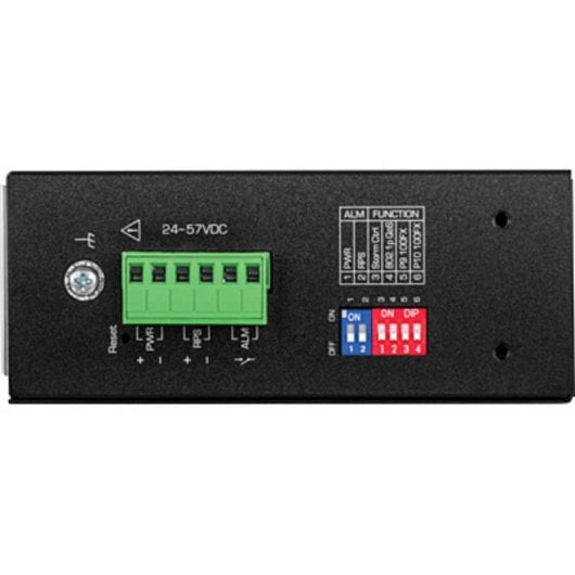 Switch TRENDnet TI-PG102i Gestionado Industrial 8x Gigabit PoE+ 2x SFP 240W IP30