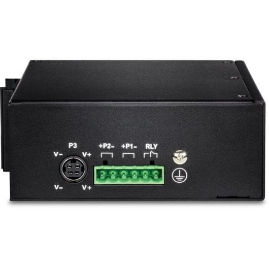 Switch TRENDnet TI-PG160 16 Puertos Gigabit DIN-Rail PoE+ Industrial IP30 240W