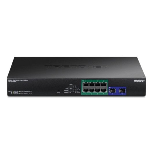 Switch Trendnet TPE-1020SB Gigabit Ethernet 8 Porte PoE 1U Rackmount 20 Gbps