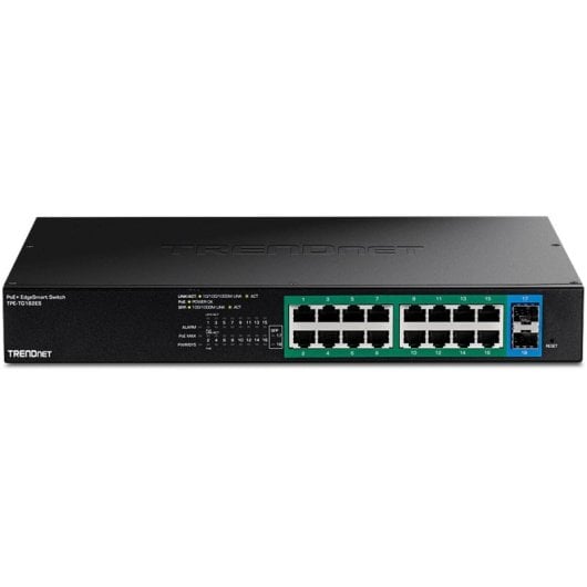 Switch Trendnet TPE-TG182ES 16 portas Gigabit Ethernet PoE+ Gestão Rack