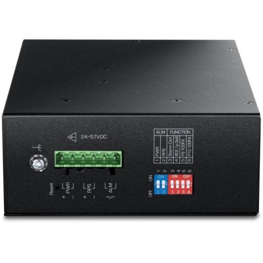Switch Trendnet TI-PG103I Gestionado 8 Puertos Gigabit SFP PoE+ Montaje rack DIN