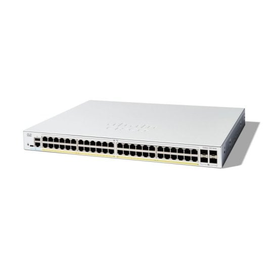 Switch Cisco C1200-48P-4X Gestionado L2 L3 48 Puertos 1GbE 4 SFP+ Metalico