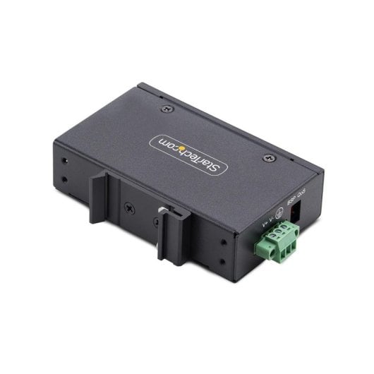 Switch StarTech Industrial 5 Puertos Gigabit 1000 Mbps IP30 Montaje DIN/Pared QoS