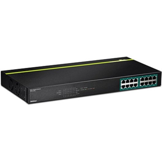 Switch Trendnet TPE-TG160G 16 Ports Gigabit Rackmount PoE Metallgehäuse 1U