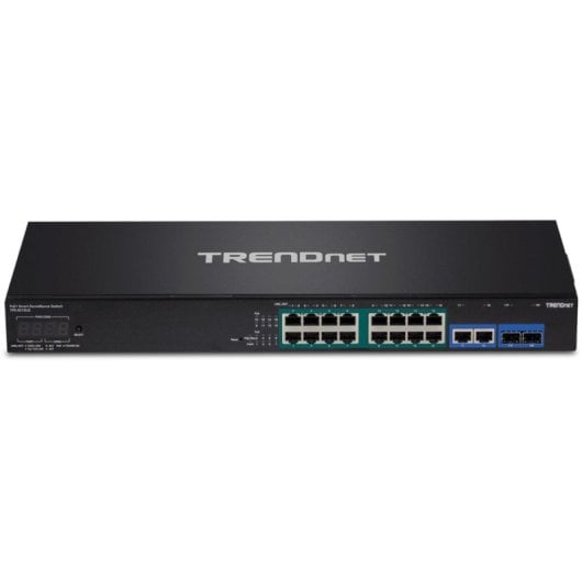 Switch Gestionado TRENDnet TPE-3018LS 18 Puertos Gigabit PoE+ Rack 1U Black