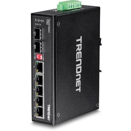 Switch Trendnet TI-G62 5 Puertos Gigabit L2 IP30 Metal Full Duplex Pared