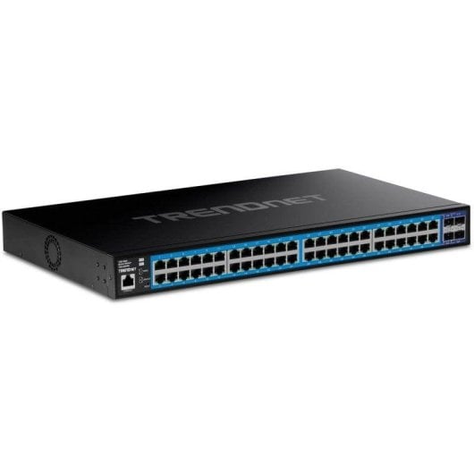 Switch Trendnet TEG-3524S 48 porte Gigabit 4 SFP+ 10G Rack Gestito Nero
