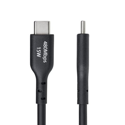 USB-C Kabel StarTech.com 3m Schwarz 3A USB 2.0 TPE-Beschichtung Schnellladung