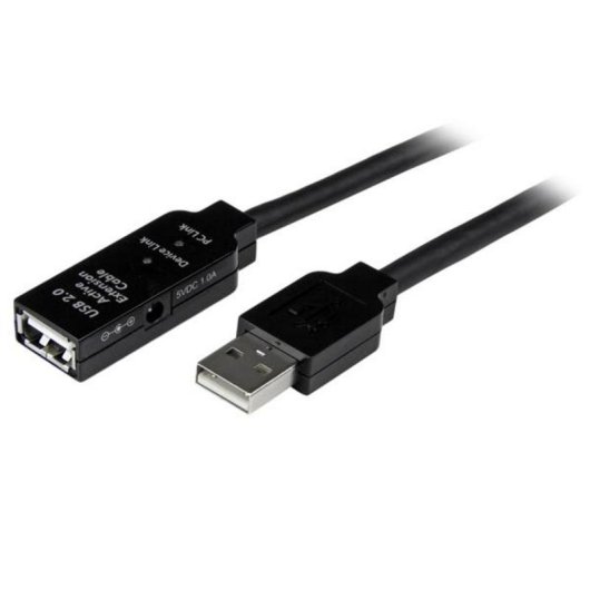 Cavo di Estensione USB 2.0 Attivo 10 m StarTech Maschio a Femmina USB A Nero