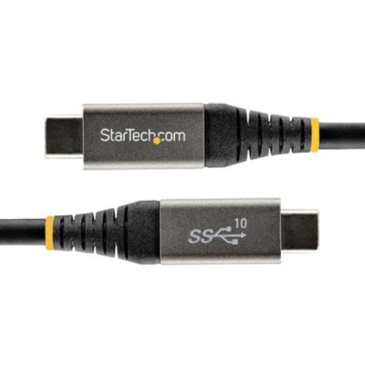 Cabo USB-C StarTech.com USB31CCV1M 1m 100W 10Gbps USB 3.2 Gen 2 Preto/Cinzento